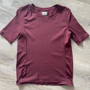 Athleta Ladies Maroon Shirt